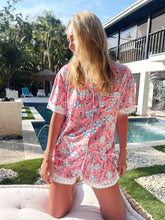 Pink Beach - Short Sleeve Pajama Set